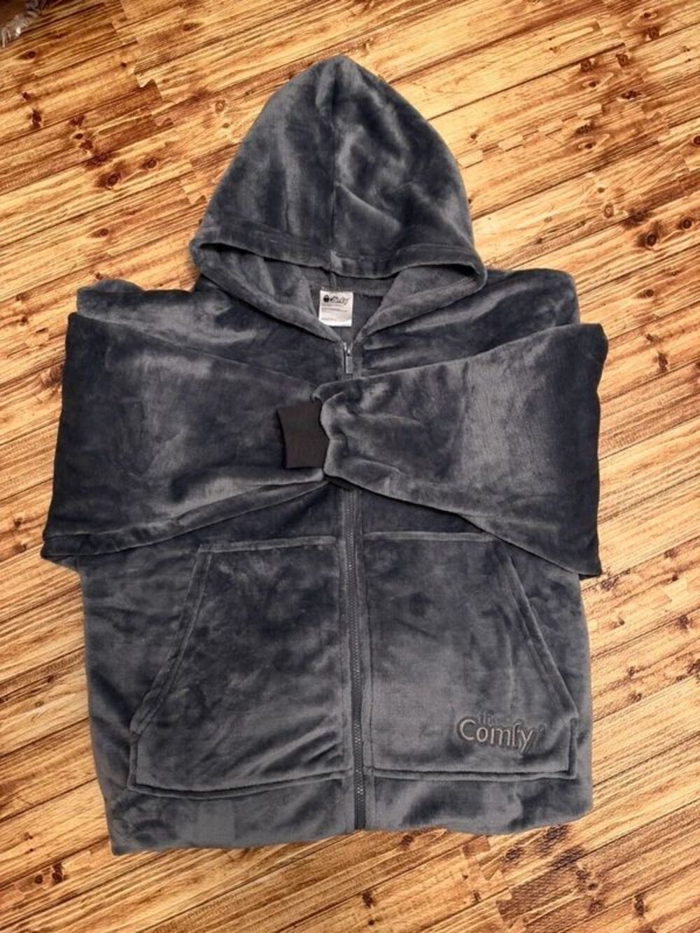 The Comfy Wearable Blanket Hoodie in Grey